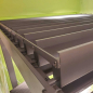 Preview: MIRADOR Pergola Anthrazit 360x360x250cm